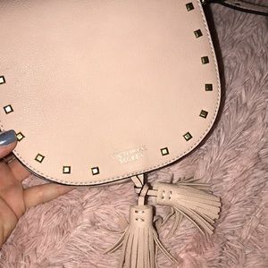Blush satchel/night bag